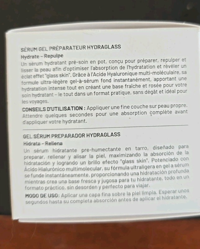 Dr. B Lab Hydraglass Prep Serum Gel Full Size 1 oz 30 ml NEW DR BRANDT In Box gallery