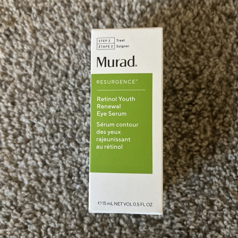 Murad Retinol Youth Renewal Eye Serum 0.5 fl. oz New NO BOX