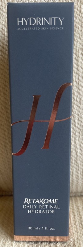 NIB! Hydrinity RetaXome Daily Retinal Hydrator Full Size 1 OZ/30 ML Authentic