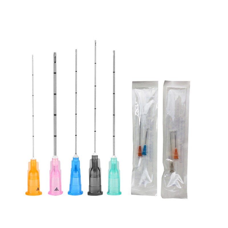 10PCS Disposable Stainless Steel Cannula Blunt Tips for Fillers, US Seller gallery