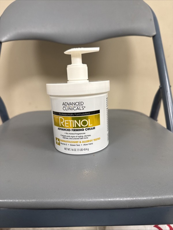Advanced Clinicals – Retinol, Advanced Firming Cream, 16 oz (454 g)