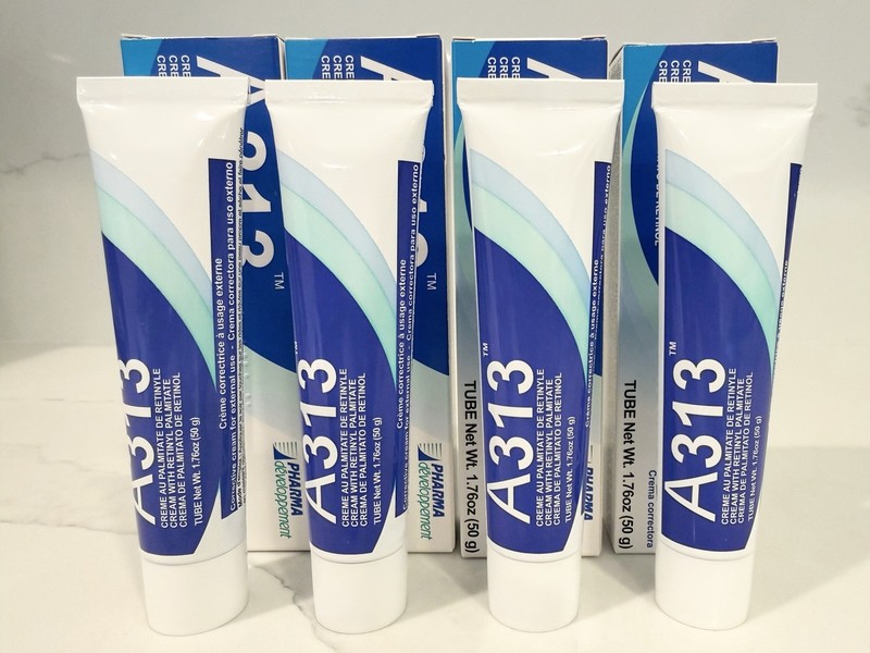 A313 Retinol Pommade 50g 4 Pack Authentic French Vitamin A Cream Made in France gallery