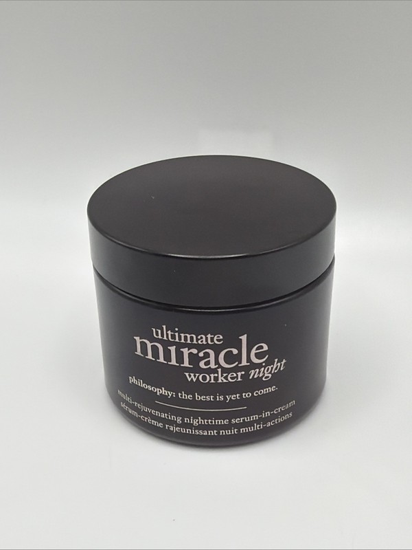 Philosophy Ultimate Miracle Worker Night Rejuvenating Serum in Cream 1.7oz NWOB