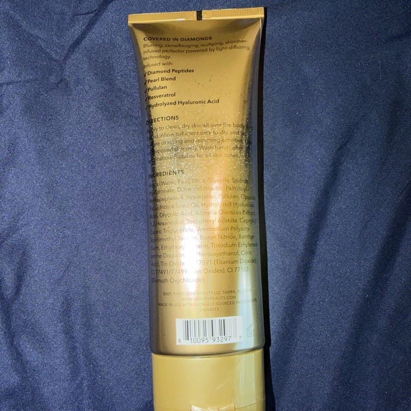Nakery Diamond Glow Blur Perfector Diamond Peptides + Pearls 6.76oz 200ml Sealed gallery
