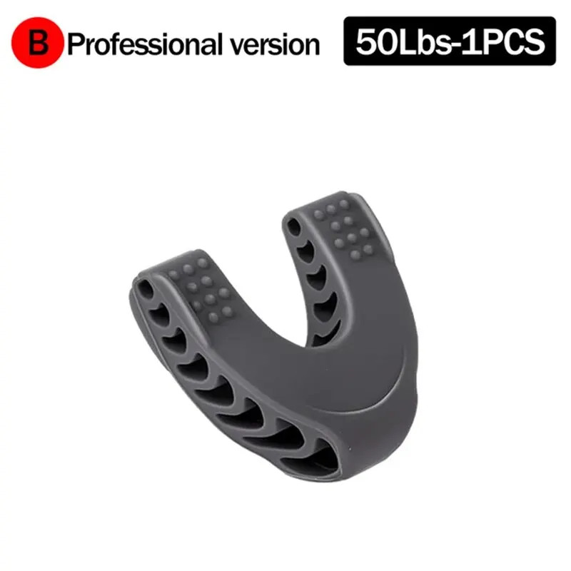 U Shape Jaw Exerciser New Facial Pop N Go Mouth Jawline Face Fitness Muscle Chew