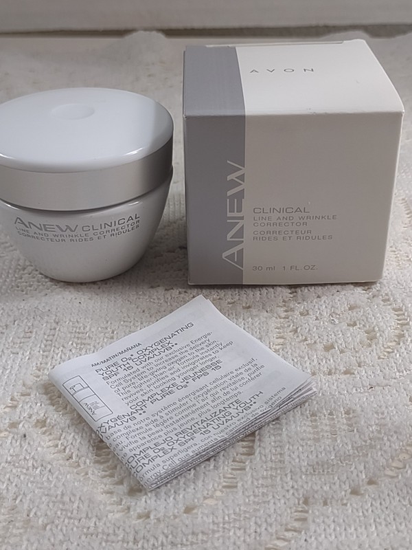 Avon Anew Clinical Advanced Wrinkle Corrector 50 mL /1.7 fl oz Retired Sealed
