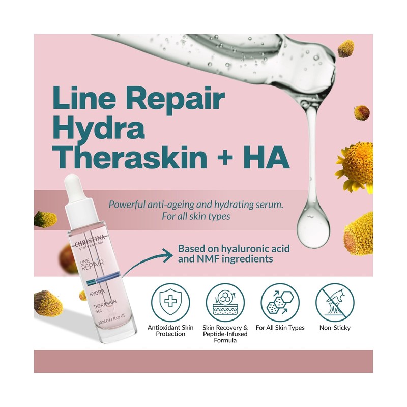 Christina Line Repair Hydra Theraskin +HA Face Serum - 30 ml - Wrin... Fast Ship gallery