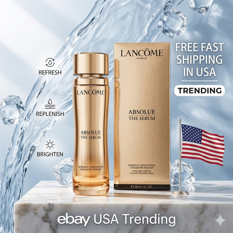 Lancome Absolue The Serum Intensive Concentrate w/Grand Rose 1.0 oz/30 ml NEW…