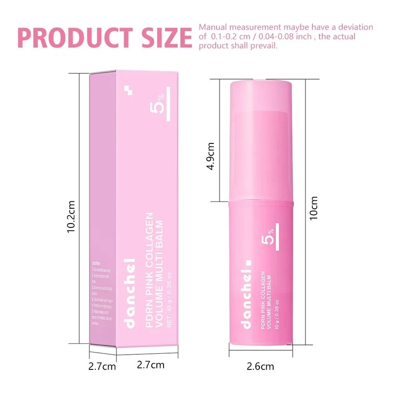 PDRN Pink Collagen Volume Multi Balm 10g Hydrating Firming Wrinkle Care Stick gallery