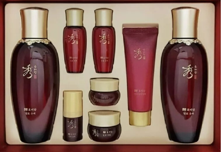 Sooryehan HyoBidam Anti-Aging 2pc Set with Gift – Wrinkle Care & Hydrating Skinc