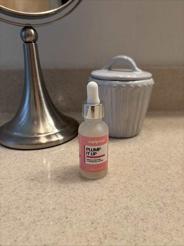 Cariposa Plump It Up Hyaluronic Acid Serum 1oz- Cellular Metabolism, Hydration