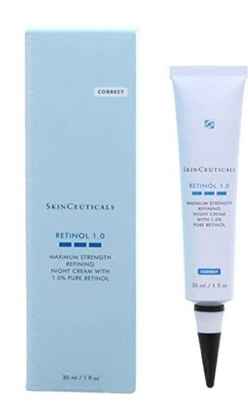 SkinCeuticals Retinol 1.0 Refining Night Cream + 1.0% Pure Retinol 1 oz/30 ml