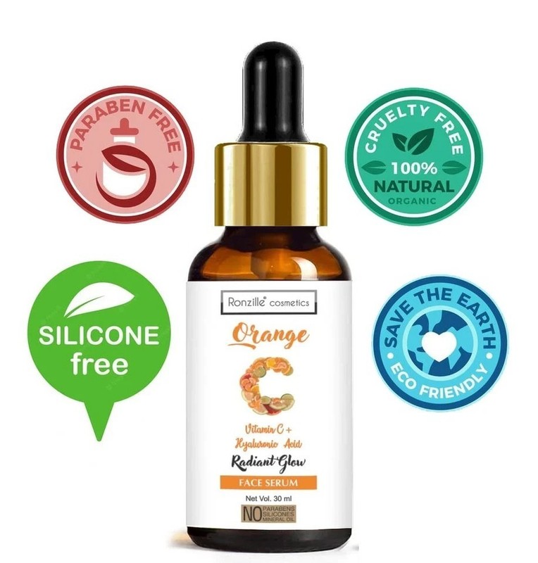 Ronzille Vitamin C Hyaluronic Acid Radiant Glow Face Serum 30ml gallery