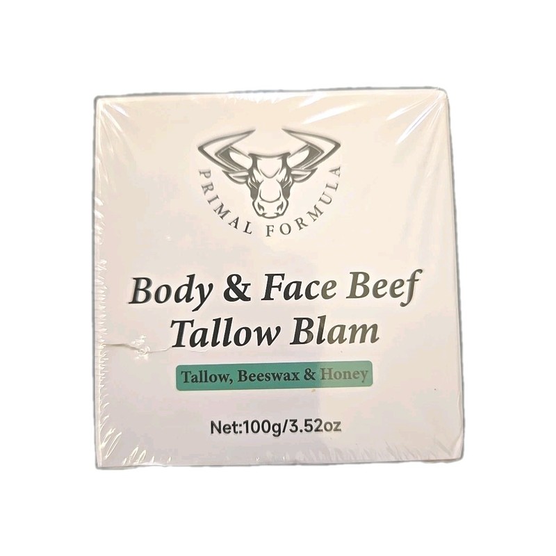 Beef Tallow Body And Face Balm Grass Fed Beef Honey Beeswax
