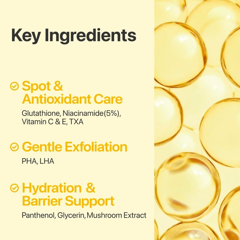 All-in-One Niacinamide & Glutathione Facial Pads for Every Skin Type - 70 Pads gallery