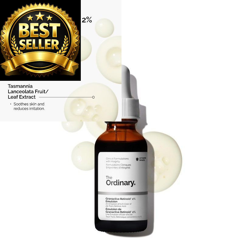 The Ordinary Granactive Retinoid 2% Emulsion, 1 Fl Oz (Pack of 1), Clear