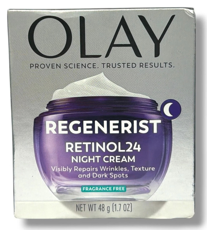 Olay Regenerist Retinol 24 Night Cream Fragrance-Free 48g/1.7fl.oz. New In Box
