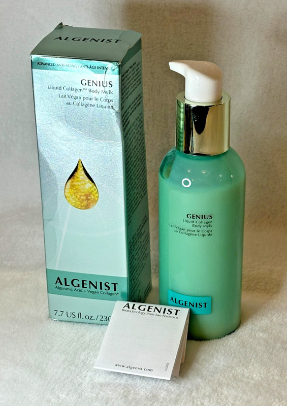Algenist – Anti-Aging Vegan Collagen Body Mylk Milk – Genius – Jumbo 7.7 fl oz