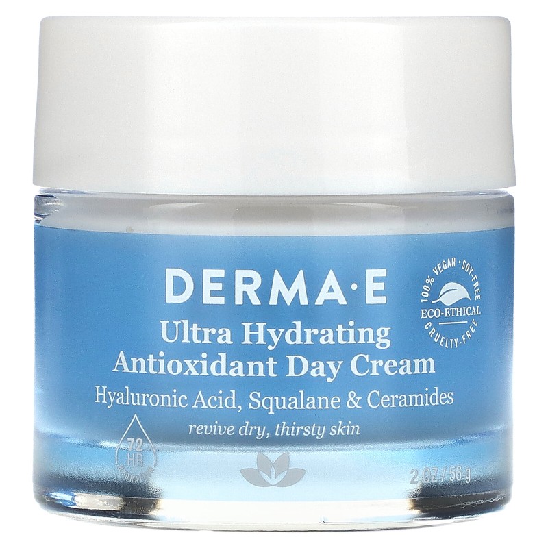 Derma E Hydrating Day Cream 2 oz 56 g Cruelty-Free, EcoFriendly, Gluten-Free, No