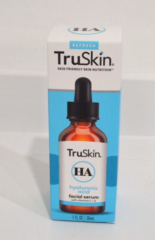 TruSkin HA Facial Serum 1 fl oz Hyaluronic Acid Vitamins C & E