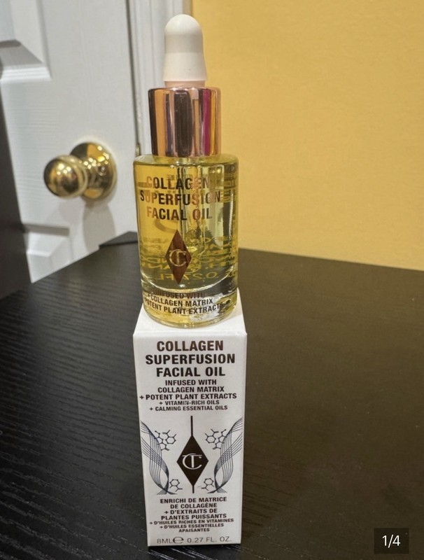 Charlotte Tilbury Collagen Superfusion Facial Oil .27fl oz 8ml New In Box
