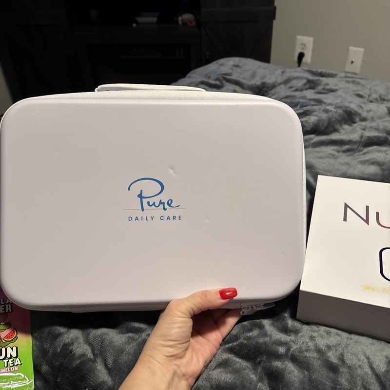 Pure Daily Care NuDerma Clinical Ne+Ar Skin Therapy Wand with 6 Fusion - NEW gallery
