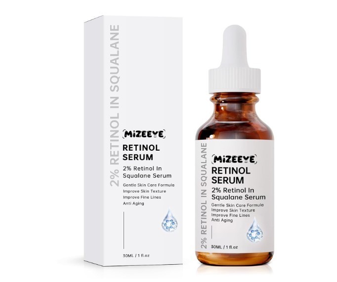 Retinol 2% in Squalane Serum – Hydrating Anti-Aging Face Serum