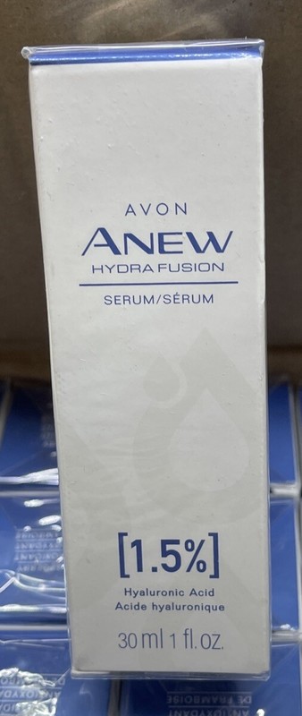 Avon Anew Hydra Fusion Face Serum 1.5% Hyaluronic Acid Anti Aging 1 fl oz Sealed