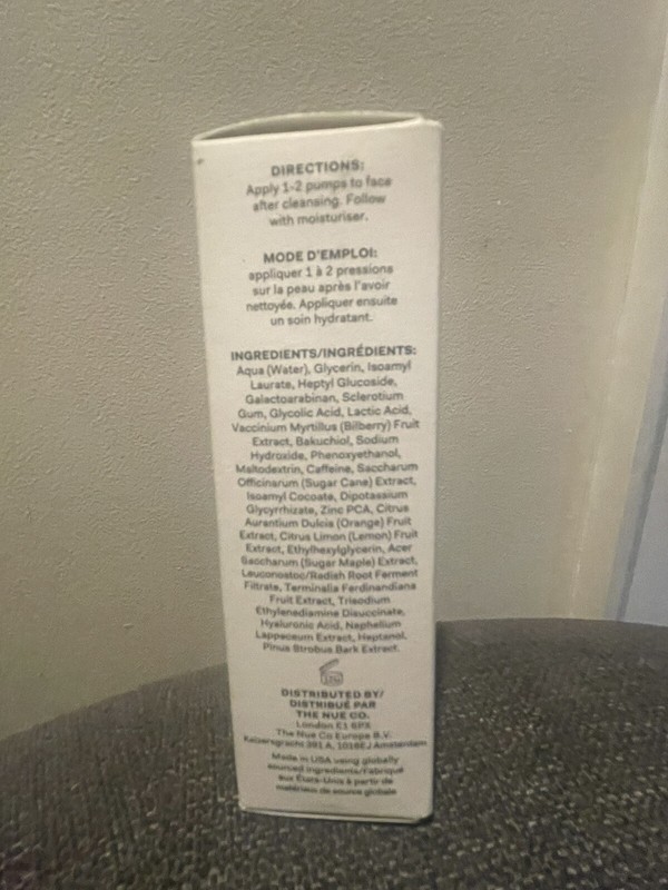 The Nue Co. Skin Filter Daily Brightening Phyto-Retinol + AHA Serum NEW gallery