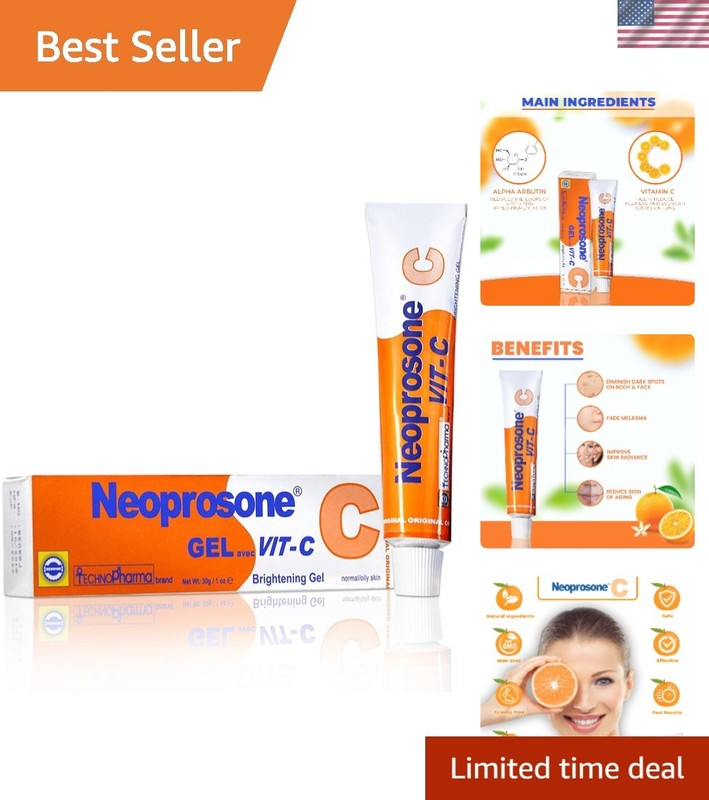 Travel-Sized Vitamin C Gel Brightening Cream – Treat Dark Spots Effortlessly