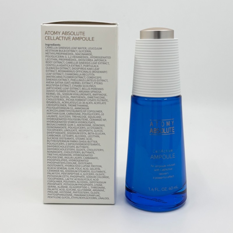 ATOMY Absolute CellActive Ampoule 40ml moisturizing firming brighten K-Beauty gallery