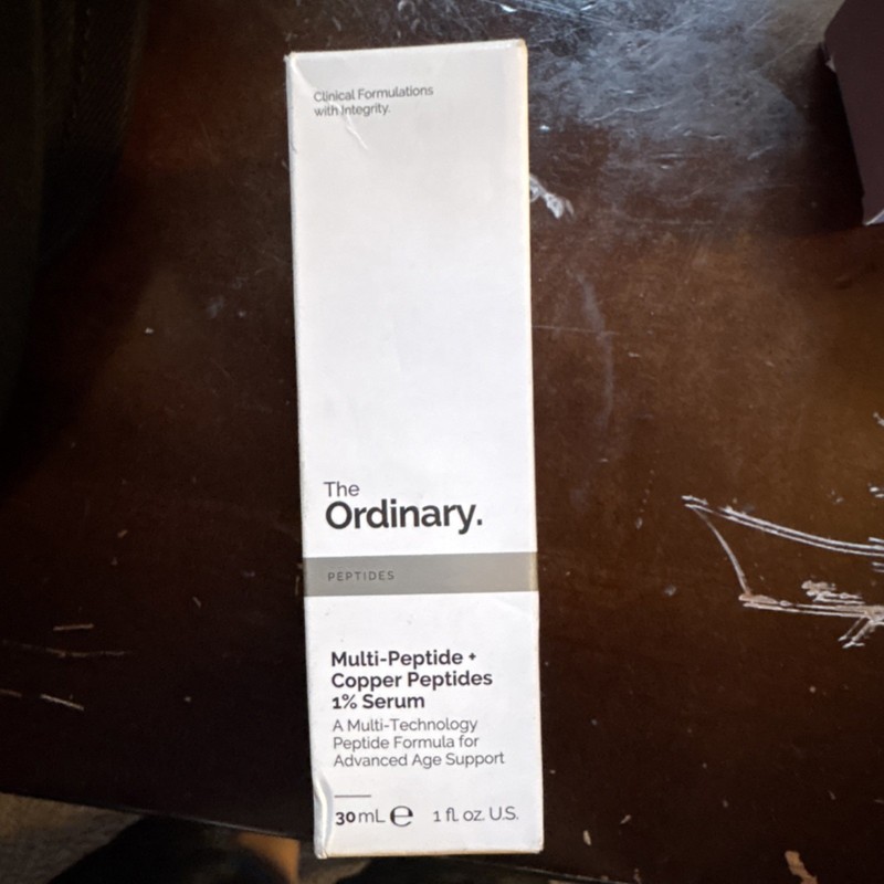 The Ordinary Multi-Peptide + Copper Peptides 1% Face Serum 30 mL, Perfume-Free