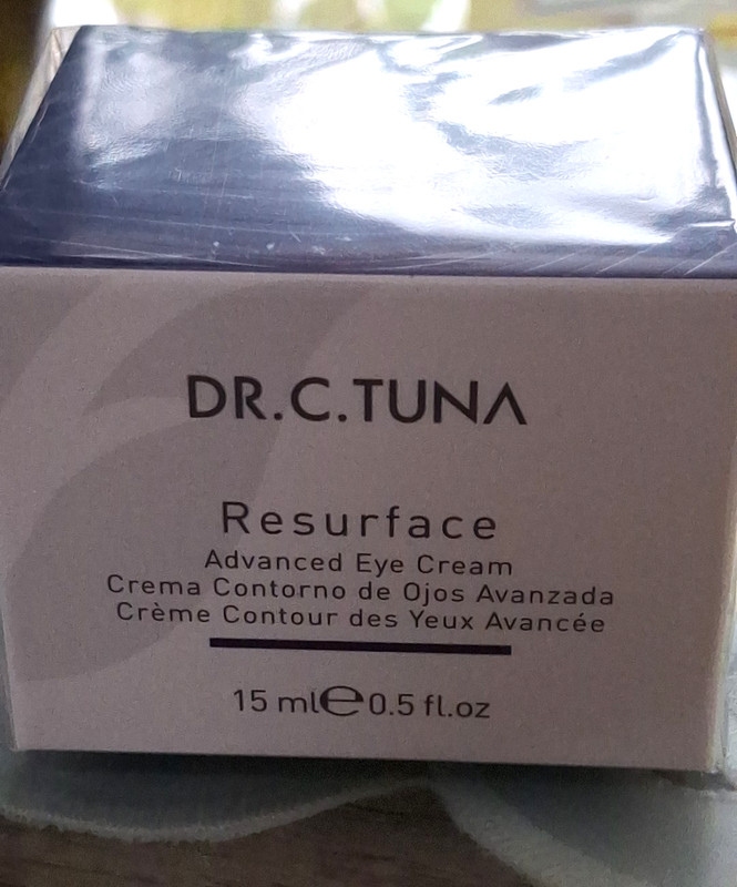 Farmasi Dr. C. Tuna Resurface Advanced Eye Cream 15 ml. / 0.5 fl.oz New Sealed