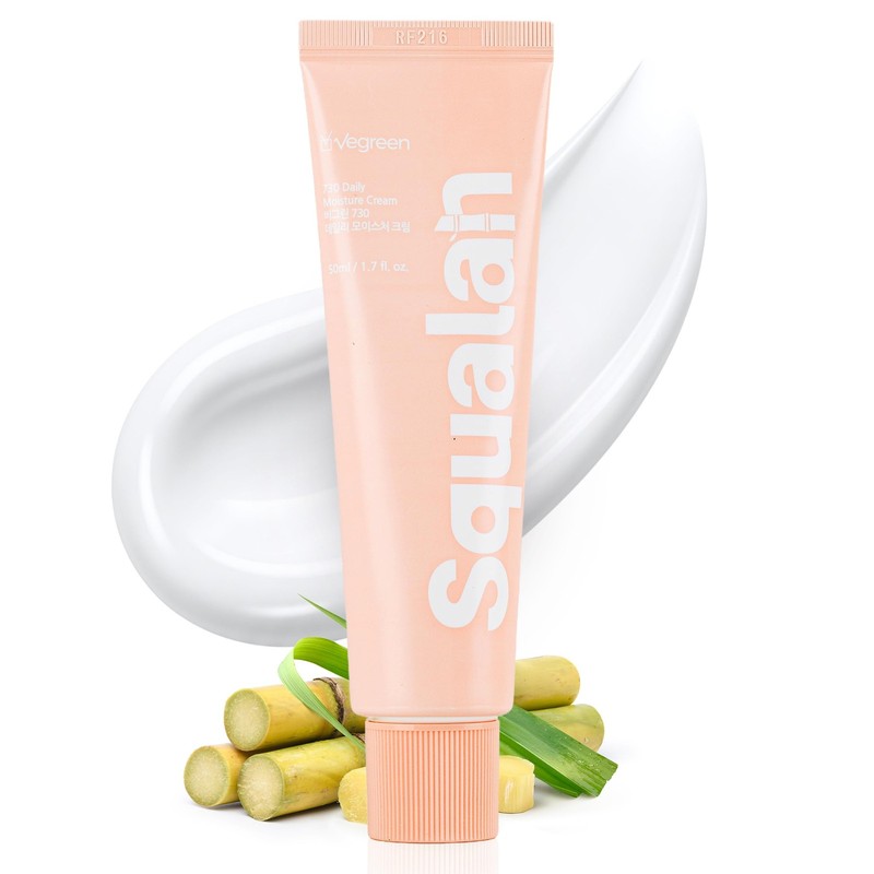730 Daily Cream – Only 11 Ingredients Vegan Squalane Moisturizer for Sensitiv…