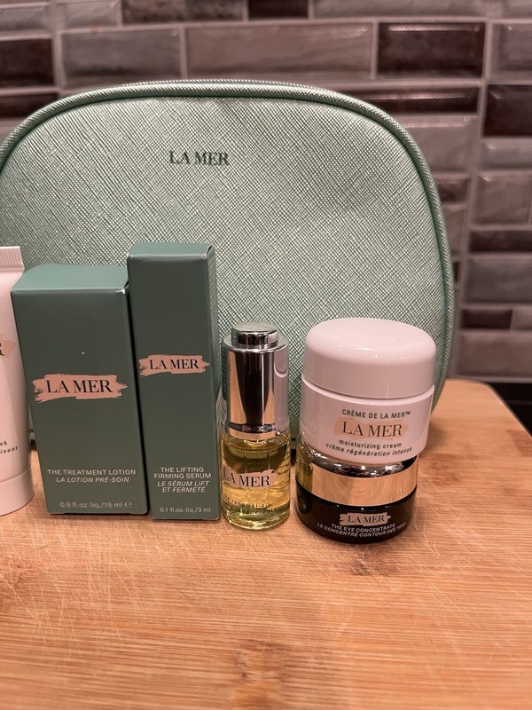 La Mer Gift Set Night Cream, Eye Concentrate, Treatment Lotion, Concentrate,Mask