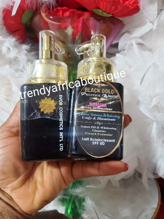 Black GOLD PRESTIGE WHITE Serum. 10x Whitenizer Spf 50. Unify & Illuminate X 1 gallery