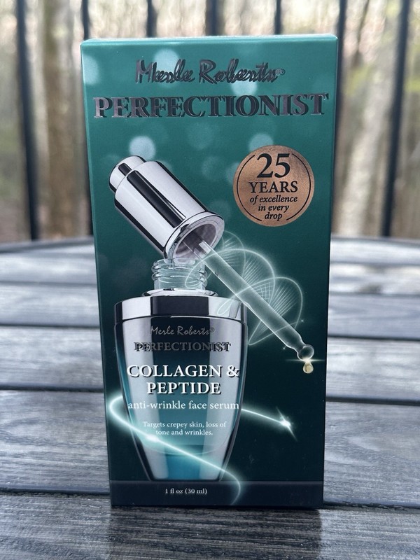 Merle Roberts Perfectionist Serum Set 2pc 24K Gold + Collagen & Peptide 1oz Each gallery