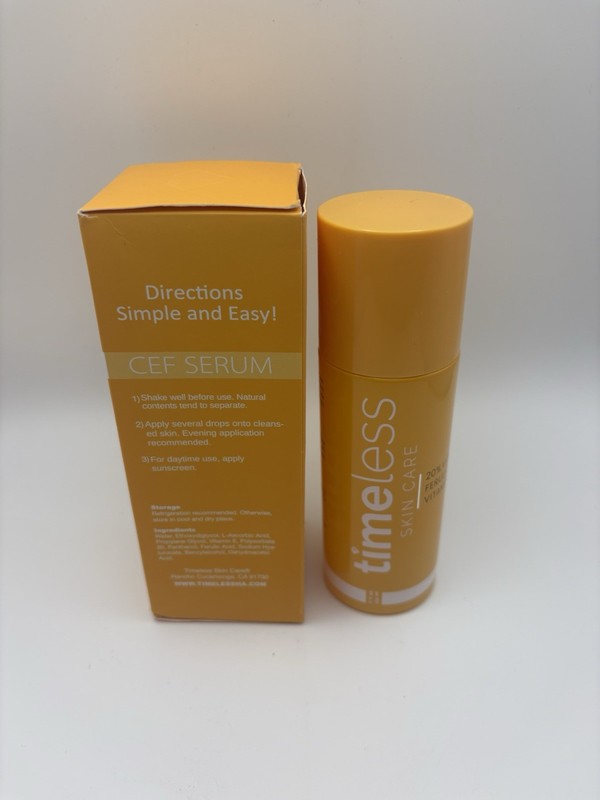 Timeless Skin Care 20% Vitamin C + E Ferulic Acid Serum 4oz/120ML JUMBO Size gallery