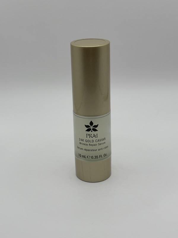 PRAI 24K Gold Caviar Wrinkle Repair Serum – 0.35 fl. oz./10mL – New & Sealed!