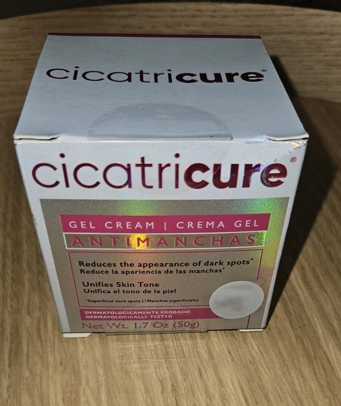 CICATRICURE Gel Cream Antimanchas 1.7 oz – Fades Dark Spots SEALED
