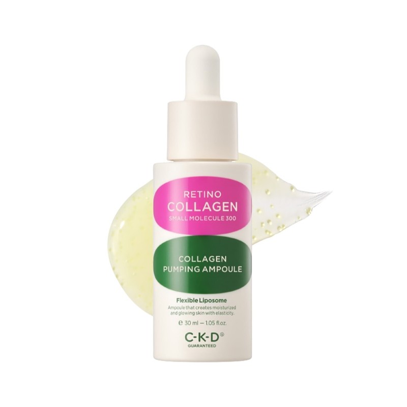 CKD Retino Collagen Small Molecule 300 Collagen Pumping Ampoule 30ml K-Beauty