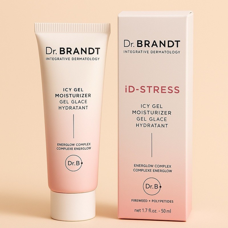 Dr. Brandt ID Stress Icy Gel Moisturizer 1.7 oz | New | Cooling Hydration