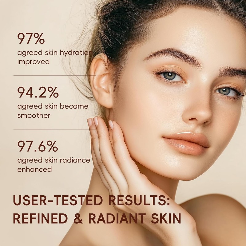 Korean Skincare Set Rice Cleanser Toner Serum Eye gallery