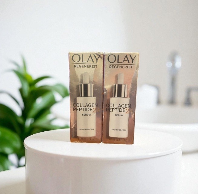 Set of 2 Olay Regenerist Collagen Peptide 24 Hour Serum 1.3 fl oz gallery