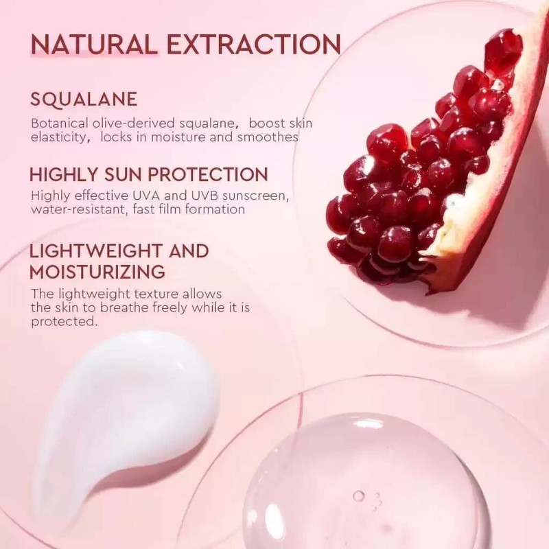 Glad2glow Pomegranate 5% Niacinamide Brightening Moisturizer 30g Day Night Cream gallery