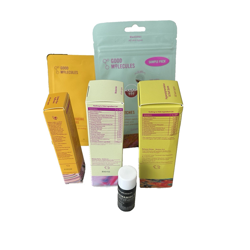 GOOD MOLECULES Toner, Serum, Moisturizer, Cleansing, Eye gel, Pimple Patches LOT gallery