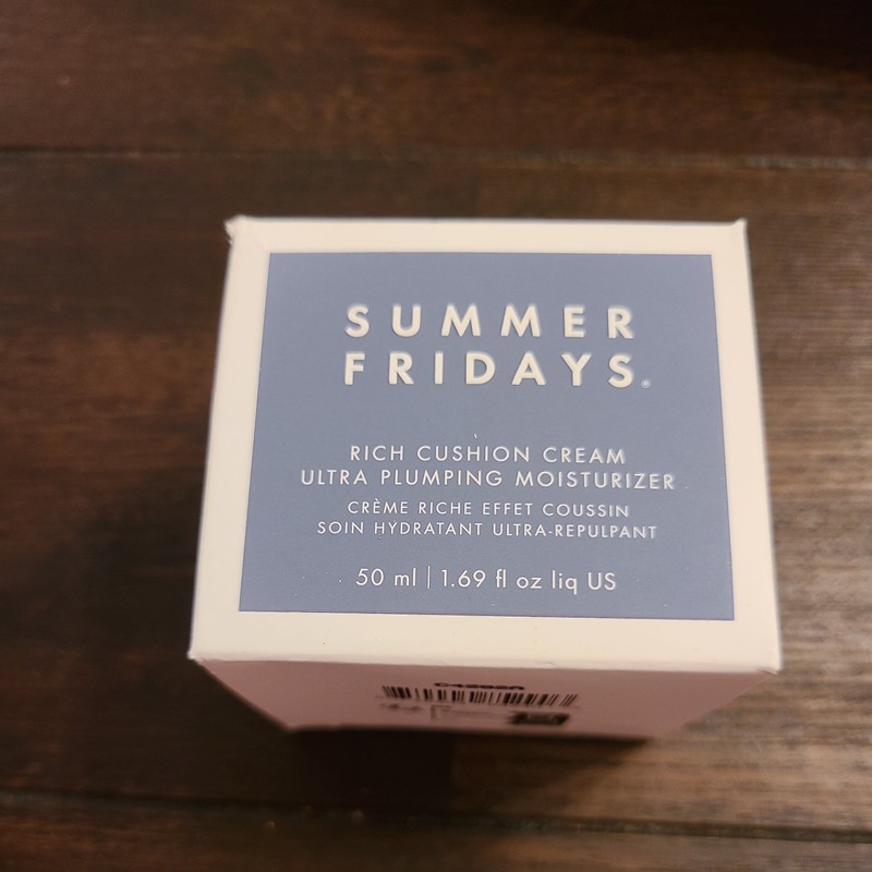 Rich Cushion Face Cream – Ultra Plumping Barrier Repair Cream Summer Fridays NEW