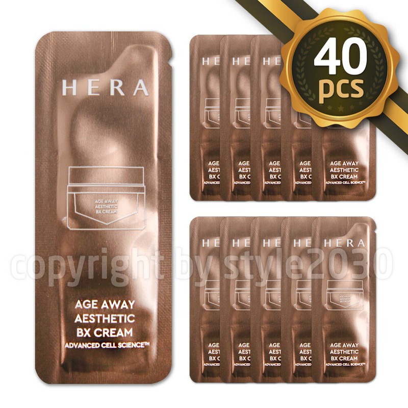 [Hera] Age Away Aesthetic BX Cream 1ml x 40pcs (40ml) Anti-Wrinkle