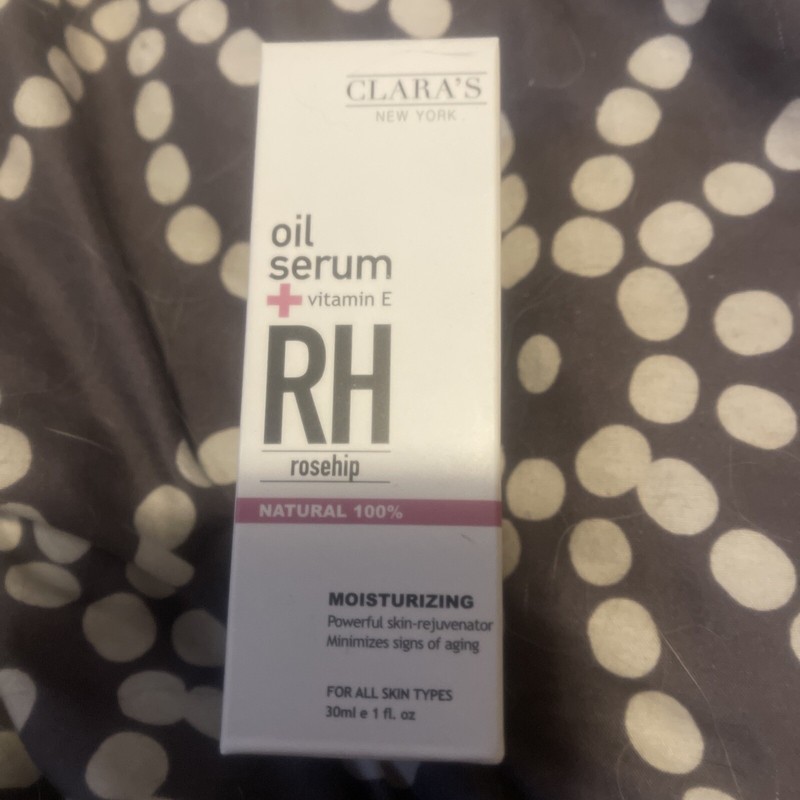 CLARA’S Oil Serum + Vitamin E RH Rosehip Moisturizing 30 ml/1oz New EXP 11/25
