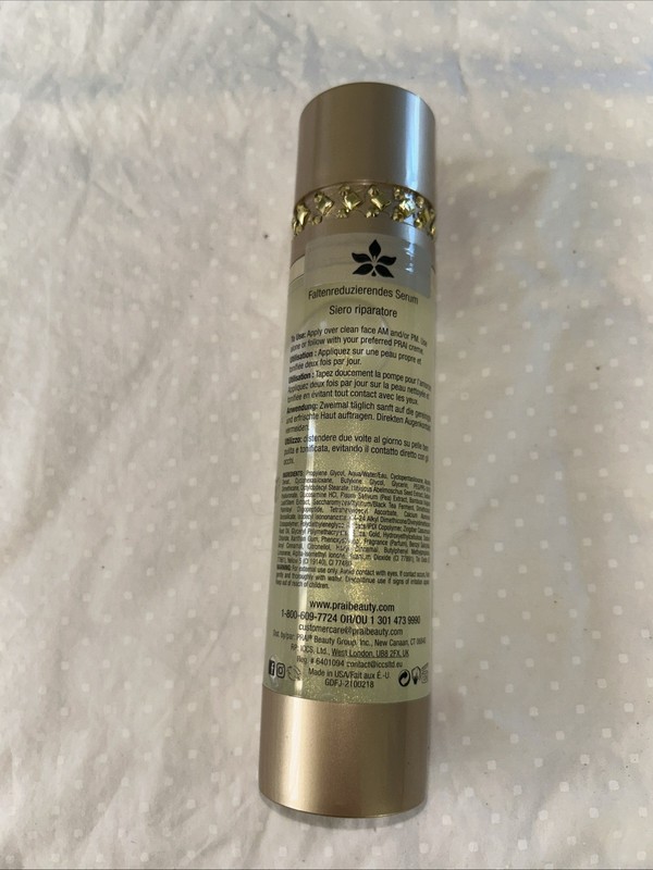PRAI Beauty 24K Gold Wrinkle Repair Serum 3.4 fl oz (100 Ml)-New,Sealed gallery